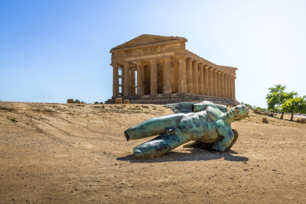 icarus-bronze-statue-and-temple-of-concordia-in-th-2022-04-19-01-18-08-utc